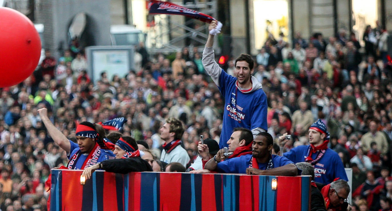 Las fotos de Sergi Vidal, un histórico del Baskonia