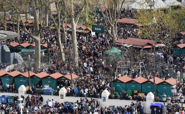 Un Santo Tomás 'tropical' a 20 grados... pero con viento