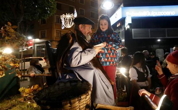 El Olentzero se prepara para la noche más mágica del año