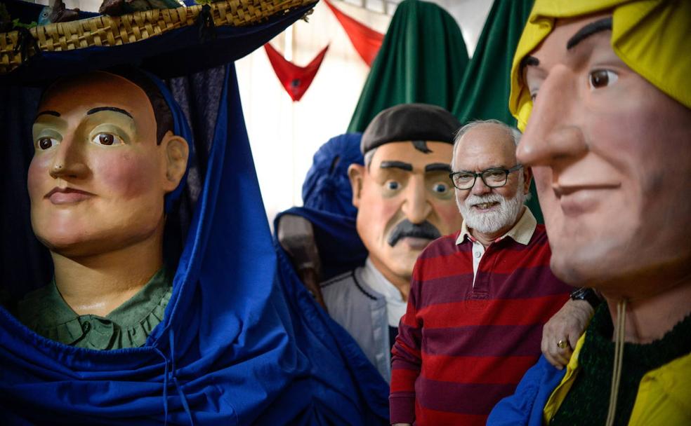 «Vivo muy profundamente el folklore y me vuelco por Santurtzi»