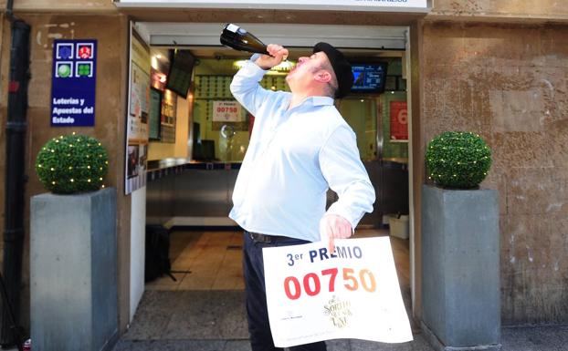 El tercer premio deja más de un millón de euros en Bilbao y Leioa