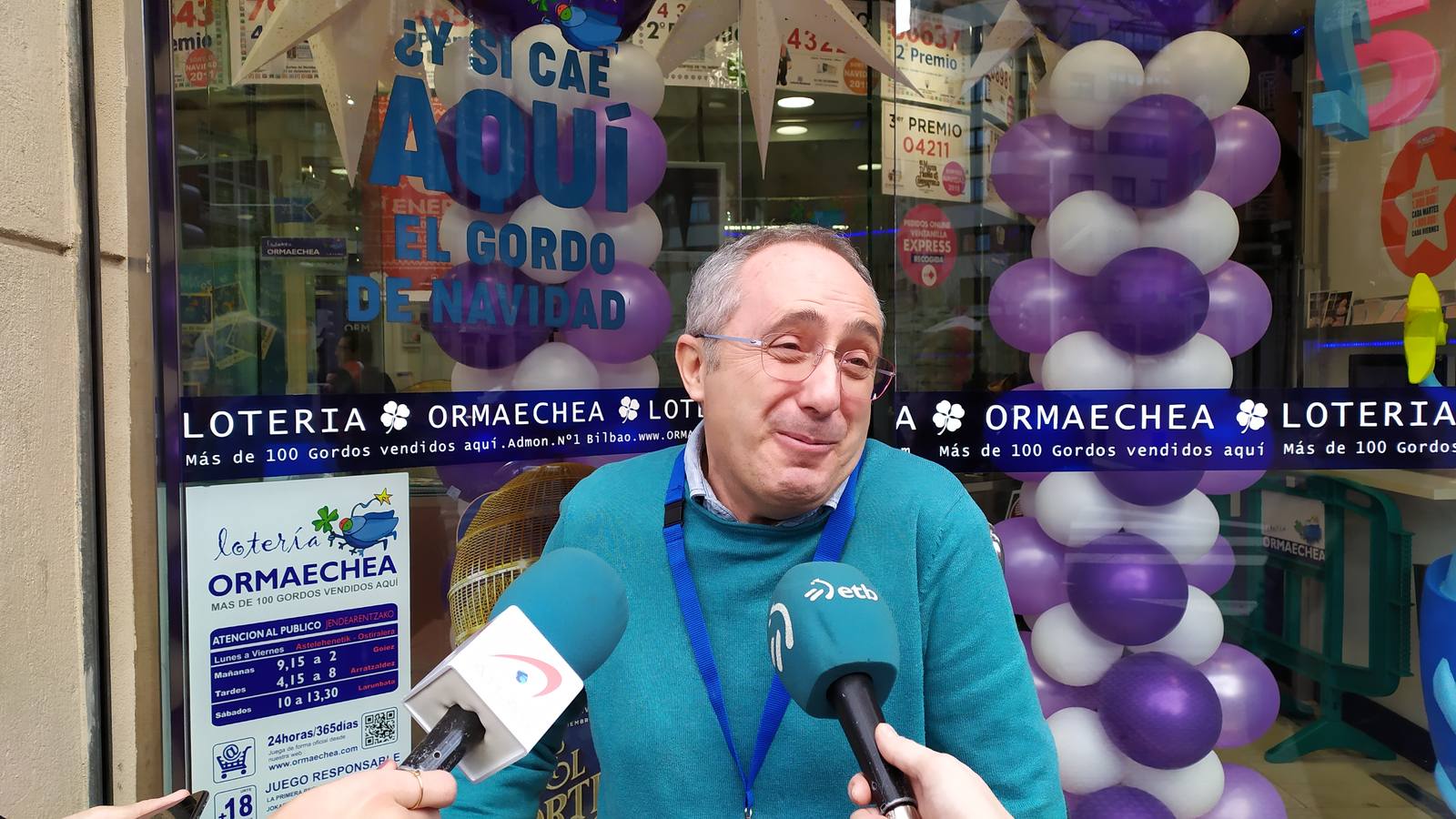 Ormaechea deja escapar dos premios y 560.000 euros por ser «números feos»