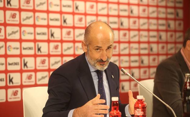 Elizegi desvela que el Athletic se ha quejado de los horarios ante la Liga