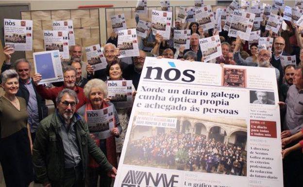 'Nós diario' galiziera hutsezko paperezko lehendabiziko egunkaria kaleratu berri dute