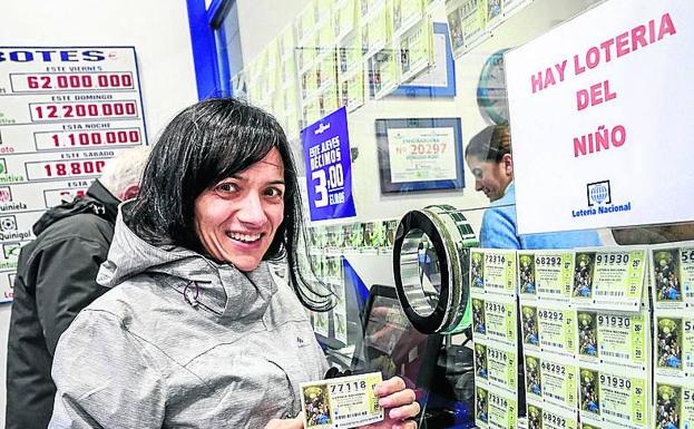 Los alaveses gastarán una media de 17,75 euros en el sorteo de El Niño