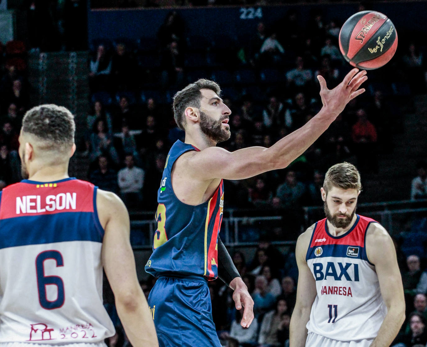 Las mejores fotos del Baskonia - Manresa de Liga Endesa 2020