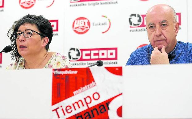 CC OO y UGT denuncian que la huelga general esconde motivos políticos