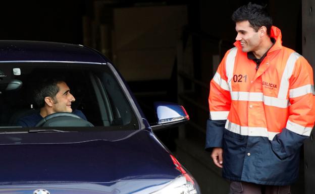 La elegante despedida de Valverde