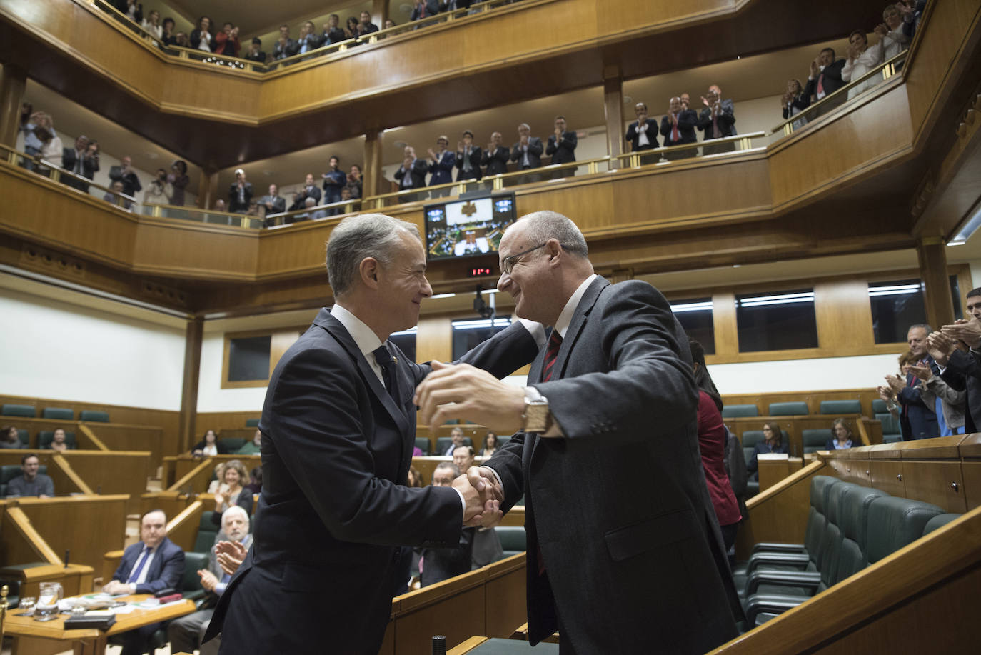 Urkullu volvéra a presentarse por Álava y Egibar aspirará a su novena legislatura