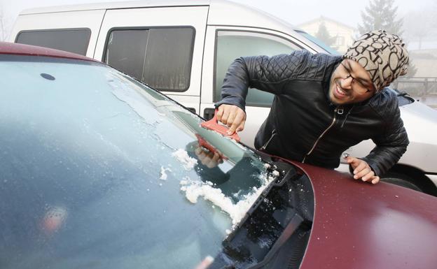 El aviso amarillo por heladas en Álava sustituye al de nieve, que ha sido desactivado