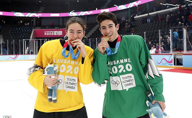 La donostiarra Eva Aizpurua ya conoce el oro olímpico a sus 14 años