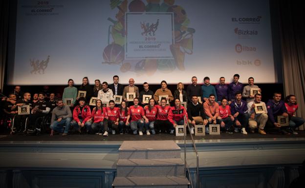 Así ha sido la gran noche de los héroes del deporte vizcaíno