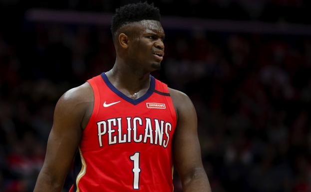 Zion Williamson: peso y estadísticas en su debut con los Pelicans