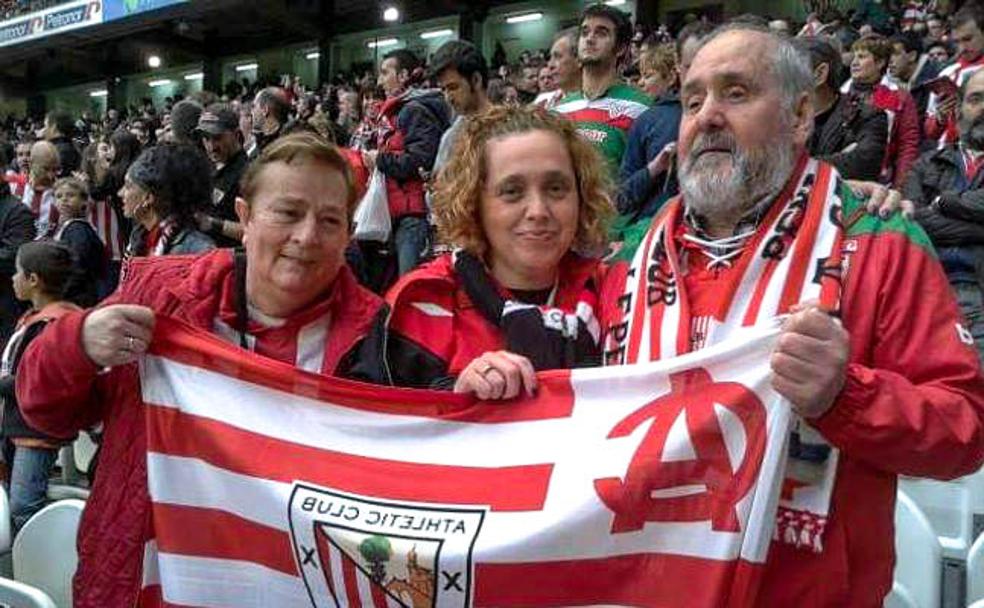 El hincha ciego del Athletic y su amiga comentarista