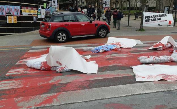 PNV y PSE de Amurrio condenan «los actos vandálicos» con motivo de la huelga del día 30