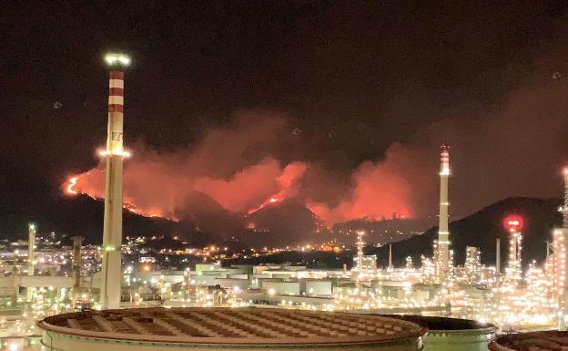 Marzo concentró el 80% de la superficie forestal que ardió el año pasado en Bizkaia