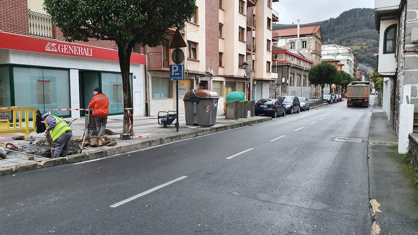 Llodio invierte 167.000 euros en la renovación de su alumbrado