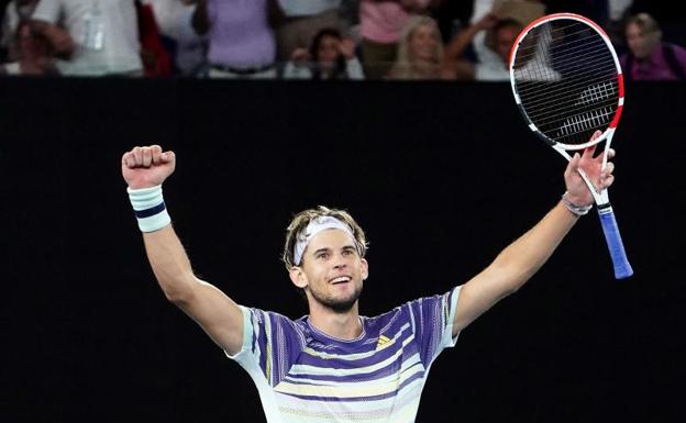 Thiem, rival de Djokovic en la final de Australia