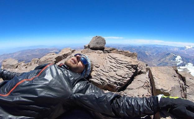 Otro récord de velocidad en el Aconcagua