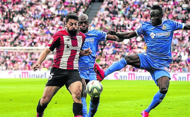 El Athletic no saca provecho con el balón