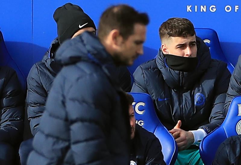 Kepa vive su peor momento en el Chelsea