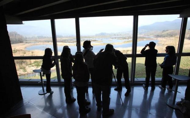 Urdaibai Bird Centerrek 38.216 bisitari hartu ebezan igaz