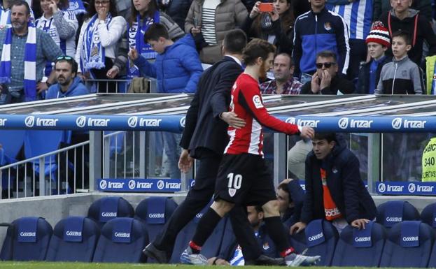 Muniain y Dani García, bajas contra Osasuna