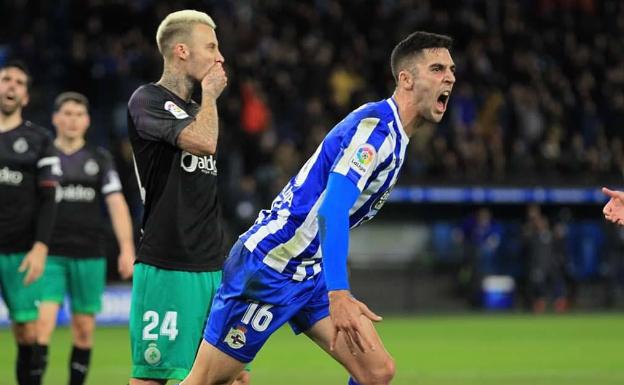 Sabin Merino, mejor jugador de enero en Segunda División