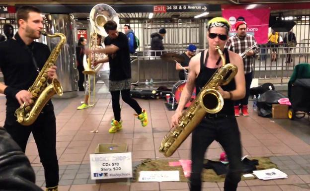 El 'jazz' de Nueva Orleans y el 'funk' de Nueva York en el Metro de Bilbao