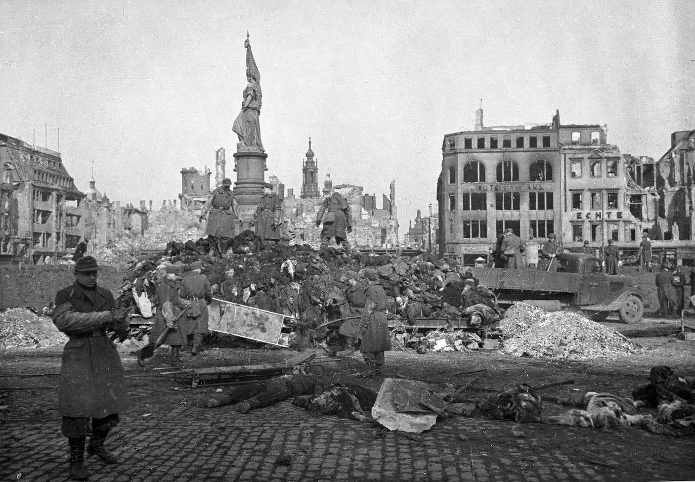 Dresde conmemora el 75 aniversario del bombardeo de la ciudad