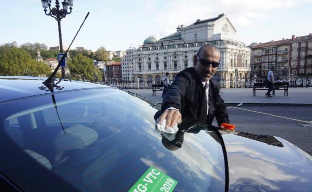Los taxistas vascos no secundarán la movilización nacional contra los VTC