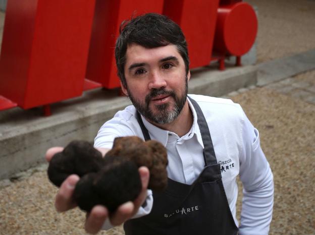 Óscar García y la trufa negra