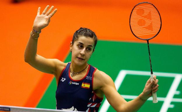 Carolina Marín se estrena con victoria en Barcelona pese a sus graves problemas familiares