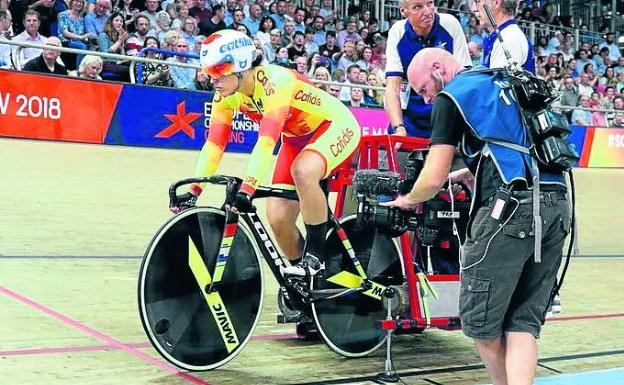 La vitoriana Tania Calvo consigue su tercer título nacional en Madison