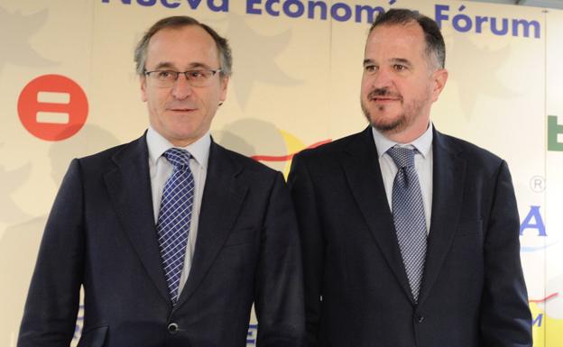 Loas a Iturgaiz y agradecimientos a Alonso por parte de los dirigentes del PP vasco