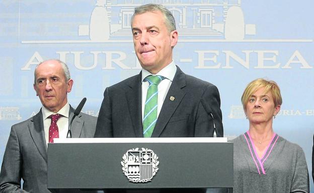 La gran prueba de fuego de Urkullu