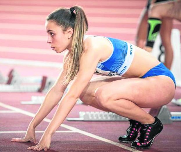 Aitana Rodrigo devuelve a Bizkaia a lo más alto de la velocidad