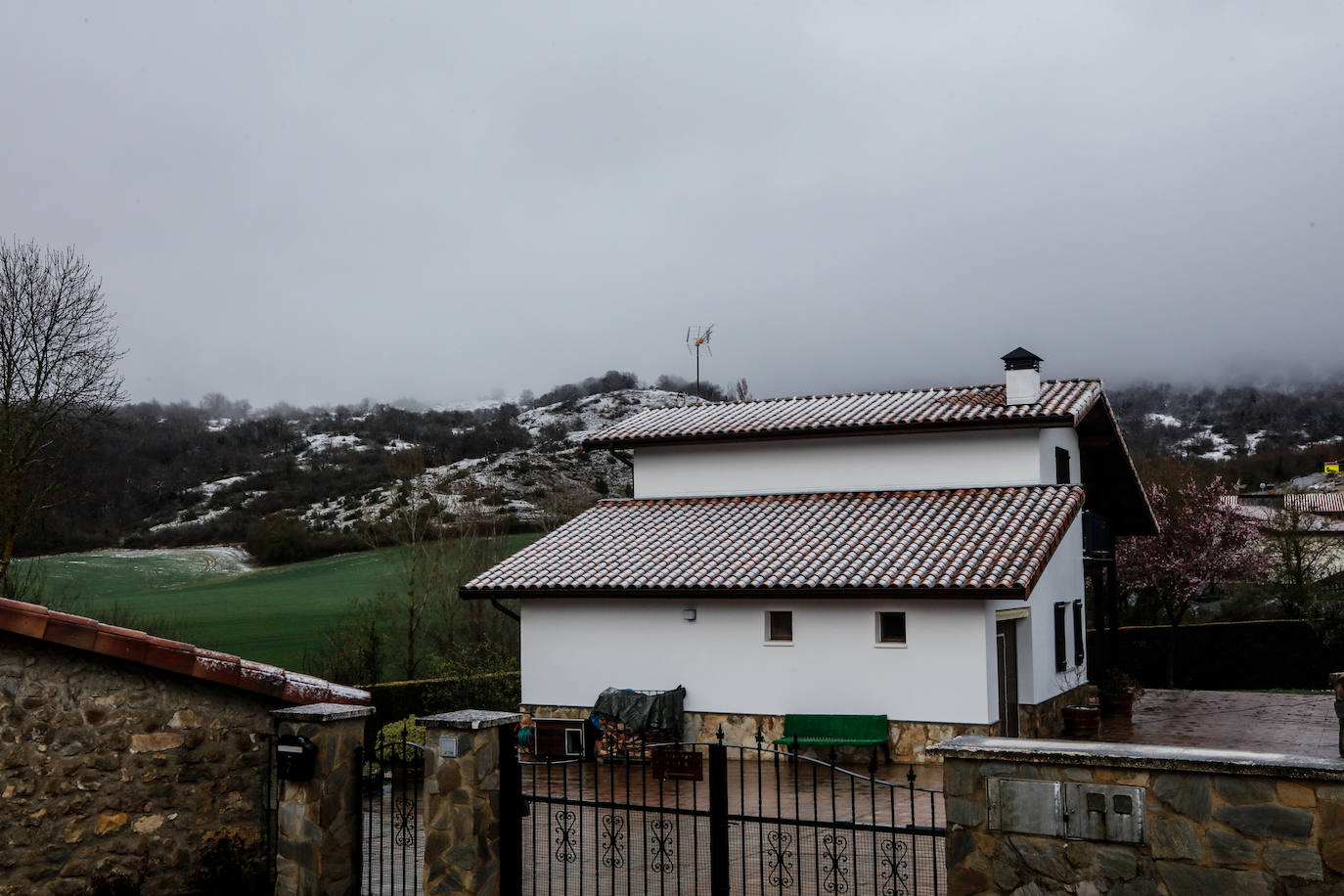 La nieve vuelve a Álava