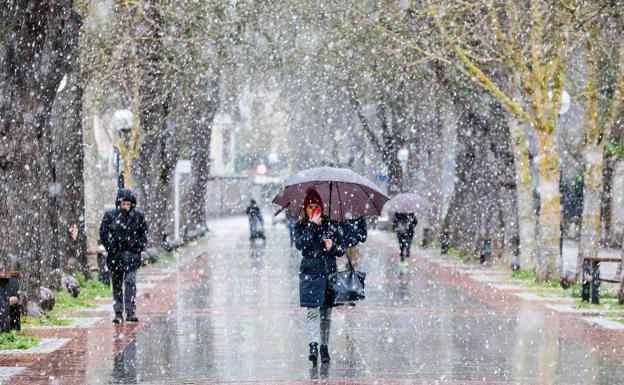 Álava vuelve al invierno con nieve