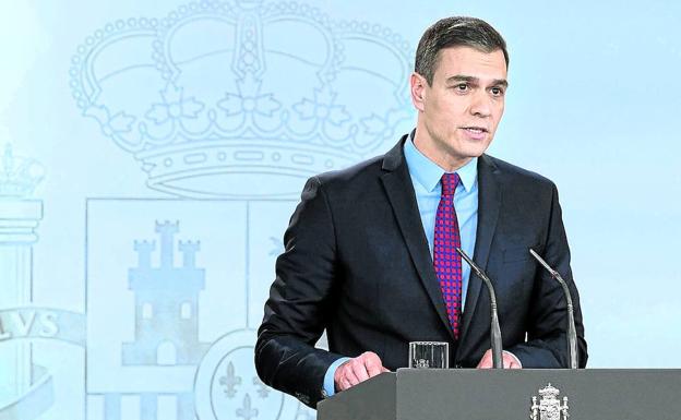 Sánchez no descarta decretar el estado de alarma, la vía para suspender el 5-A