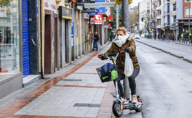 Vitoria es la segunda ciudad española en la que más baja el tránsito peatonal