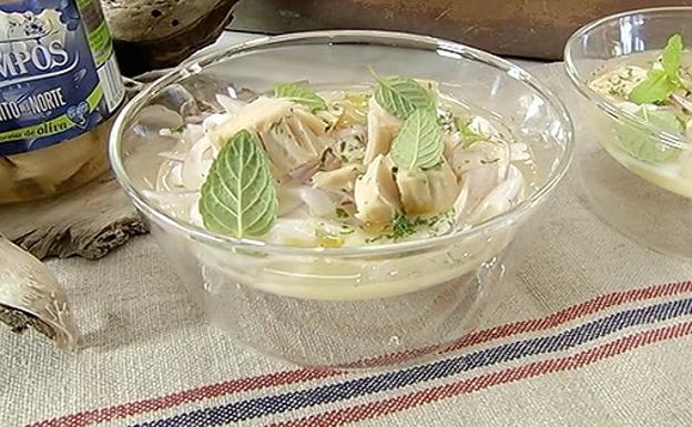 La receta de David de Jorge: Ceviche de chipirón y bonito