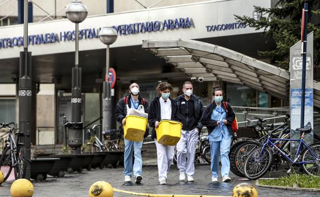 28 ingresados menos en Álava en la última jornada