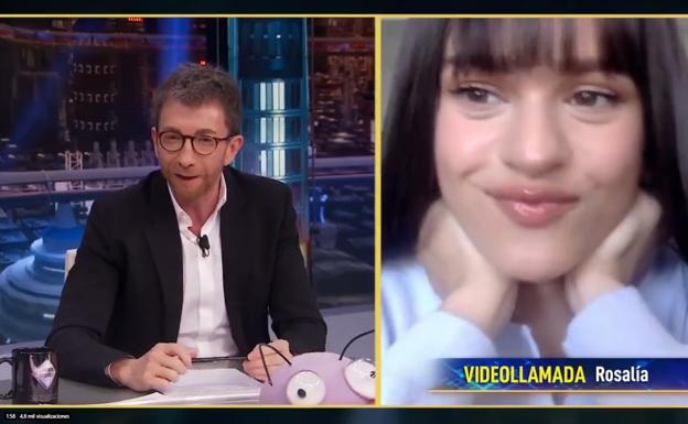 Rosalía reta a Pablo Motos en 'El Hormiguero'