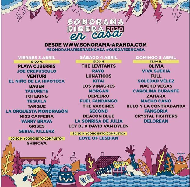 El Sonorama monta un festival en tu casa este fin de semana