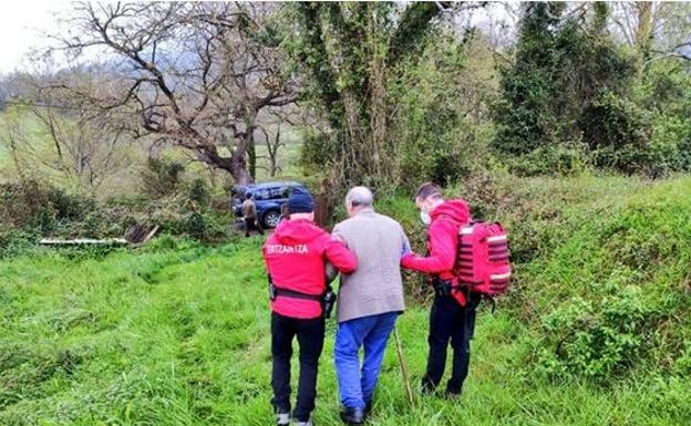 Aparece en buen estado un hombre desaparecido desde el domingo por la tarde en Artziniega