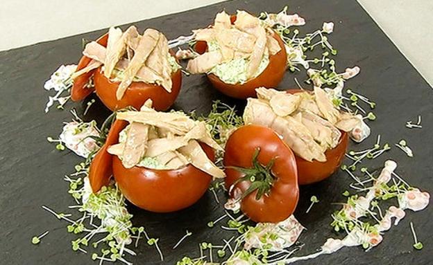 Tomates rellenos de ventresca