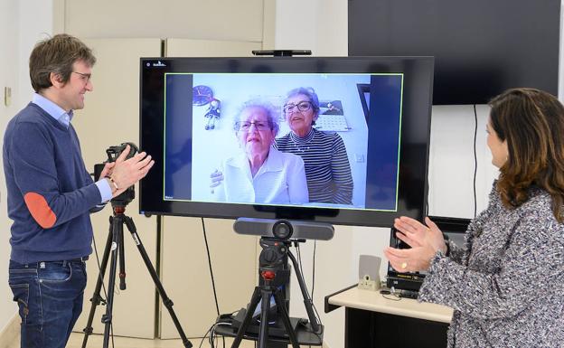 La vitoriana 'Basi' Maestre cumple 104 años en pleno confinamiento