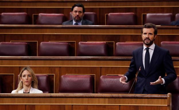 «De usted no se fía nadie», replica Casado a Sánchez, con quien se reunirá la semana que viene