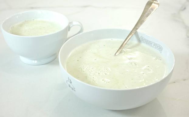 Crema de lechuga